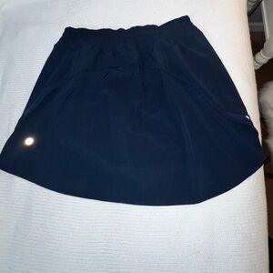 Lulu Lemon  Navy Mini Skirt with Elastic Waist
